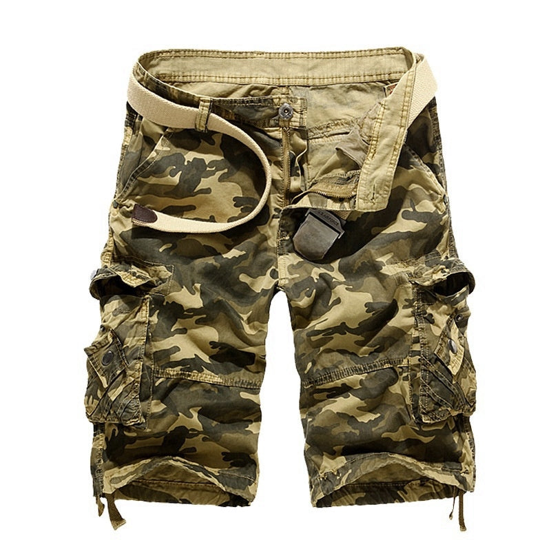 Gearbibi Men's outdoor camouflage cargo shorts